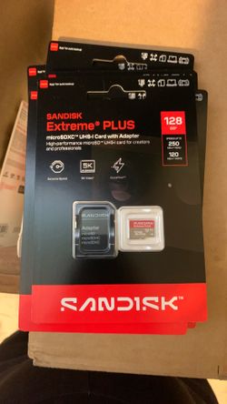 SanDisk extreme plus 128 go