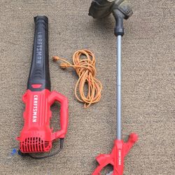 Craftsman Leaf Blower and Weed Wacker