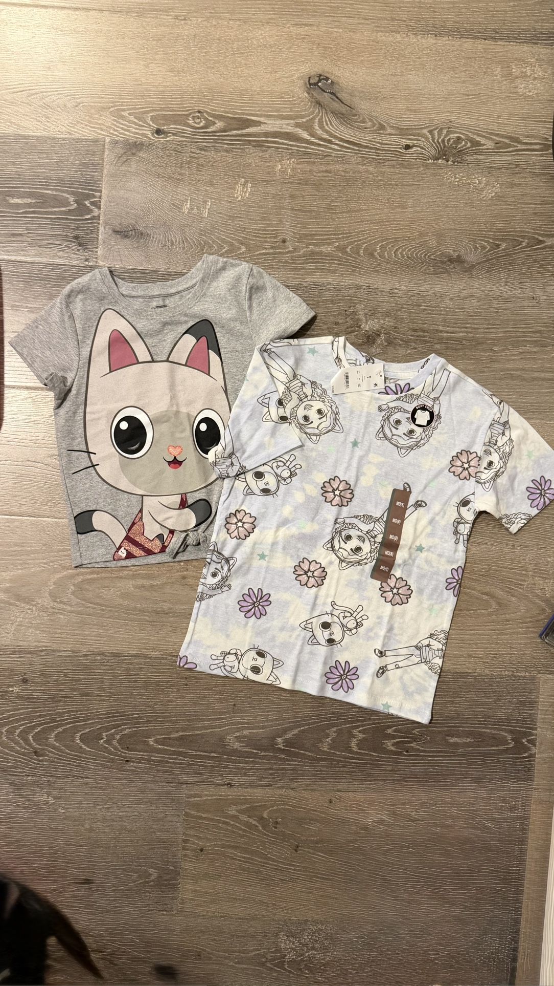 New Gabby’s Dollhouse T-shirts Size 8