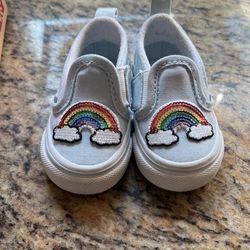 Rainbow Vans Size 2.5 