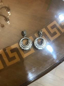 Sterling silver earrings