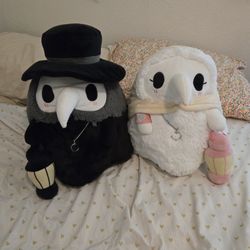 Squishable - Plague Doctor & Nurse Plush
