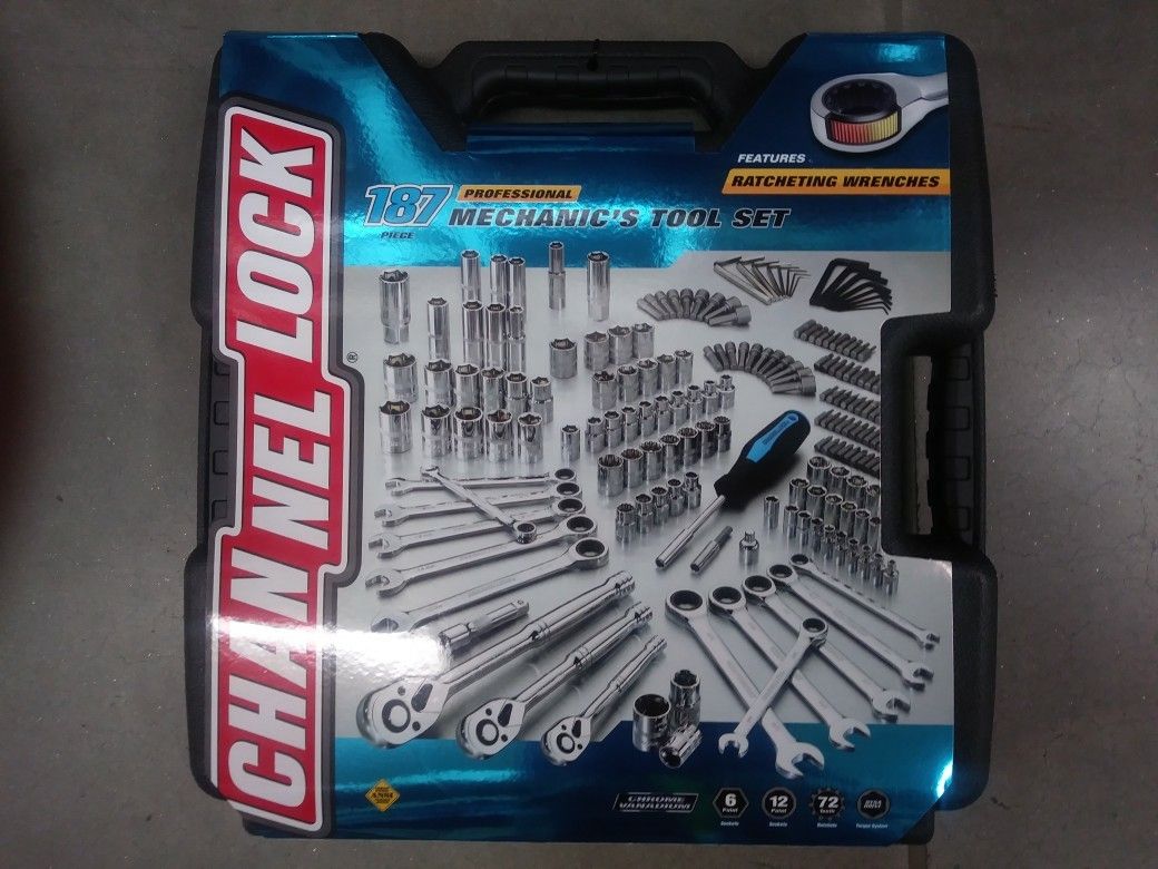 Channellock Professional Mechanic's Tool Set (187 pc.)