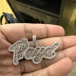 “Pay’d” Diamond Pendant