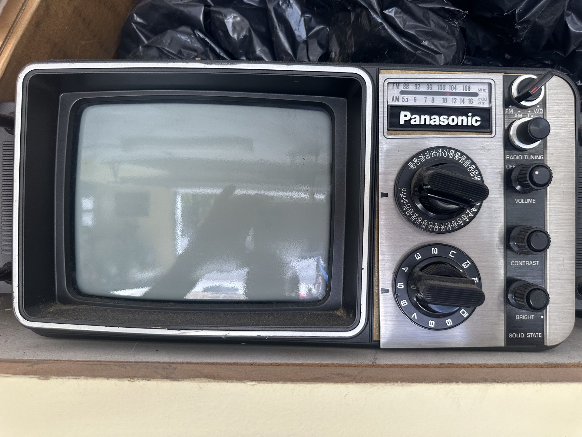 Panasonic Vintage Tv Radio