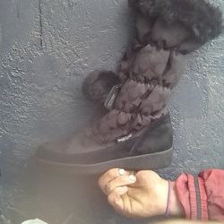 Coach Knee High Boots. 