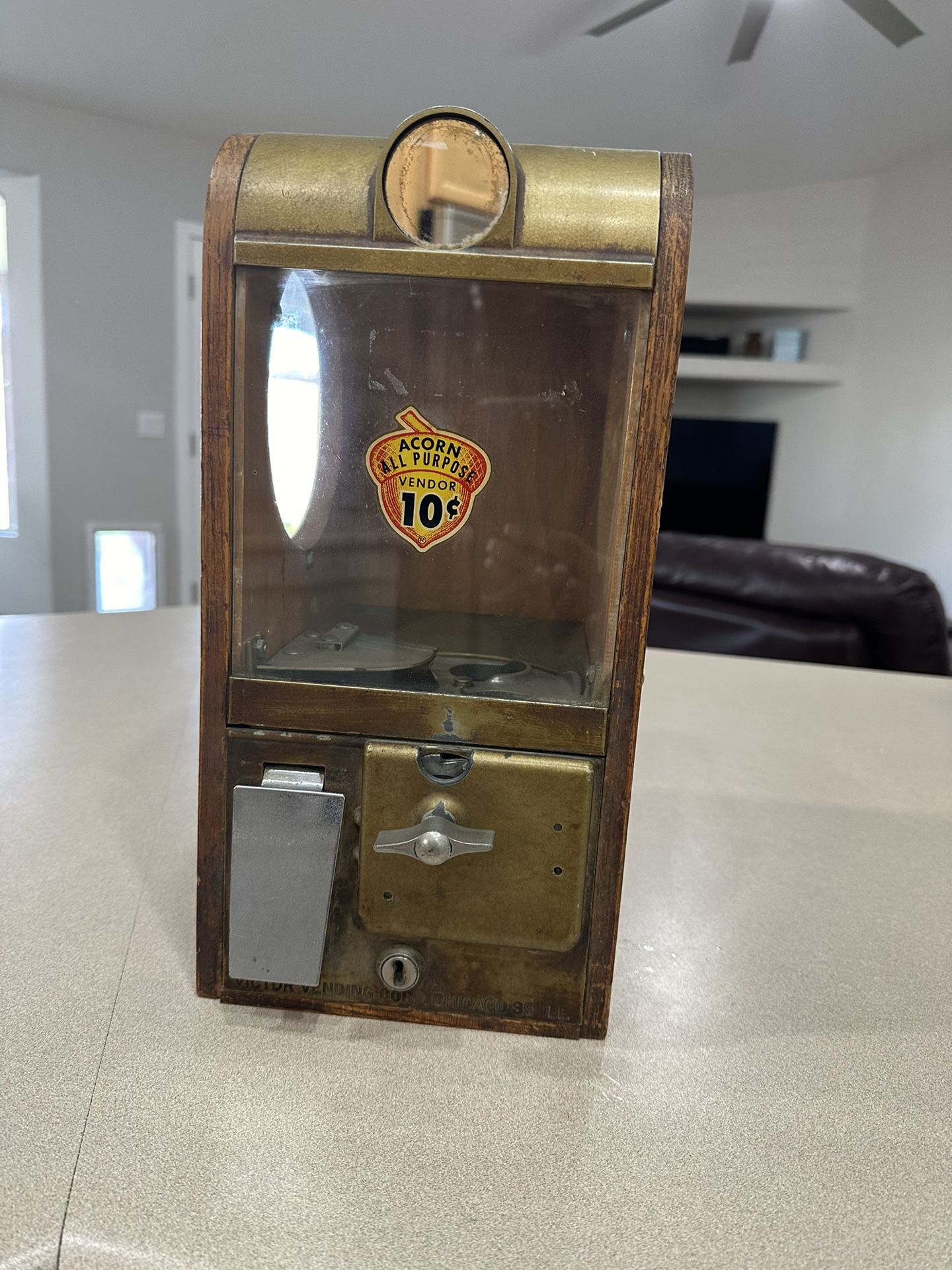Antique Coin, Operated Vending Machine