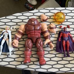 Marvel Legends X Men 97 Lot Magneto Juggernaut Emma Frost