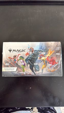 Magic the Gathering Super Heroes Booster display