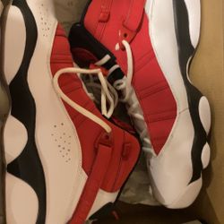 Jordan 6 Rings Carmine White