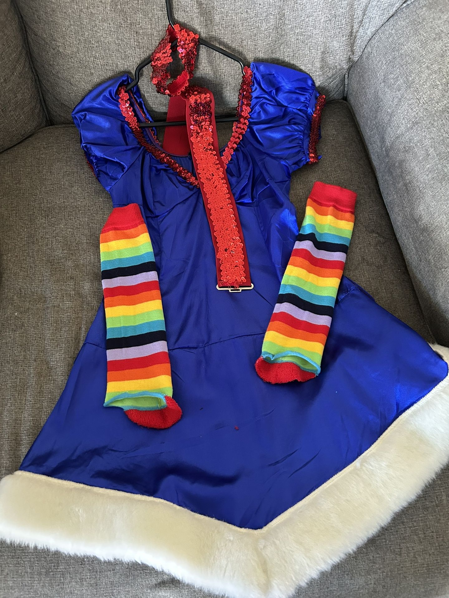Halloween Costume Rainbow brite