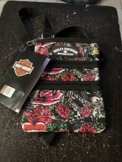 Harley Davidson tattoo cross body bag NEW
