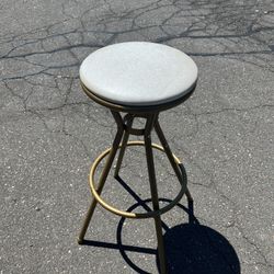 Grey and Gold stool