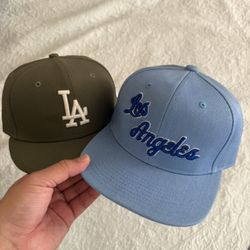 Men Fitted LA hats 