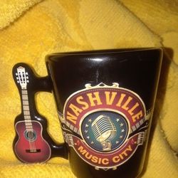 "NASHVILLE" Music City Shot Glass