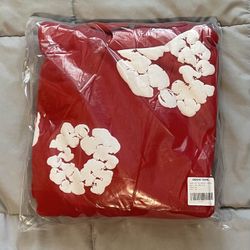 Denim Tears The Cotton Wreath Sweatshirt (Red/White)