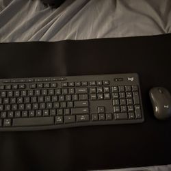 Wireless Black Keyboard Set