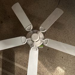 White Indoor Outdoor Fan 52”