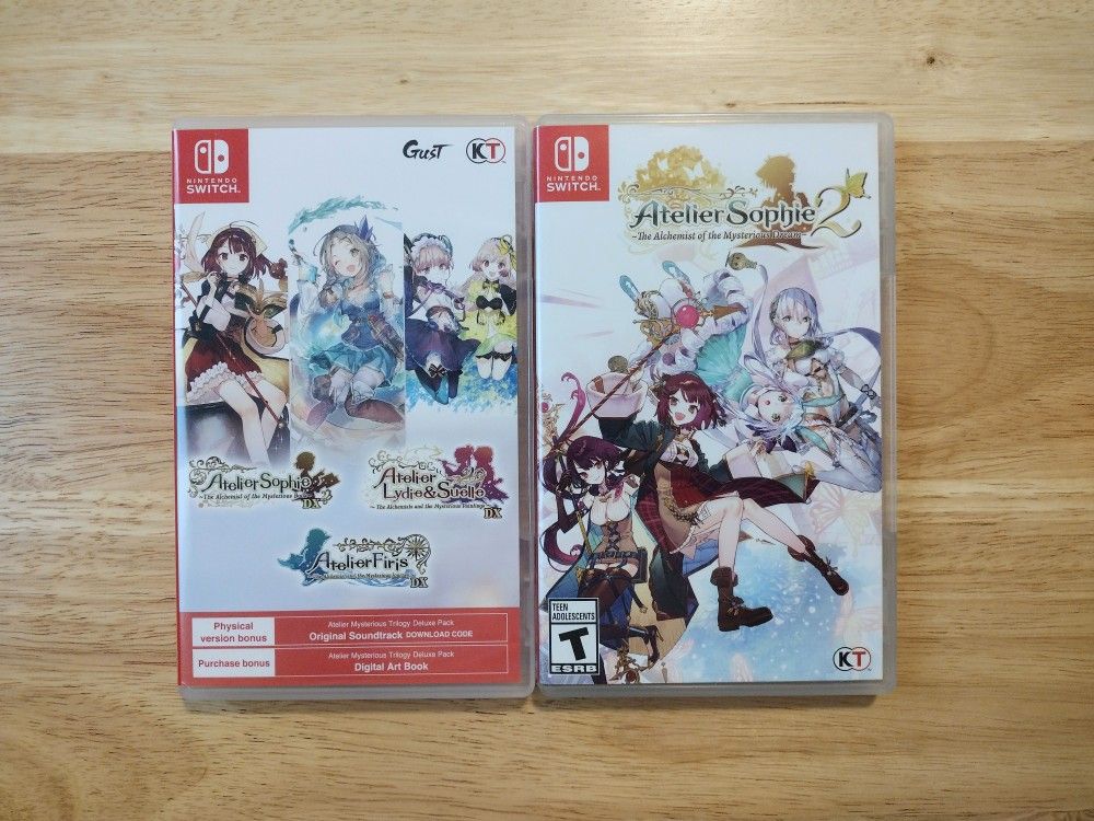 Atelier Sophie 1 & 2 Firis and Lydie & Suelle Nintendo Switch 