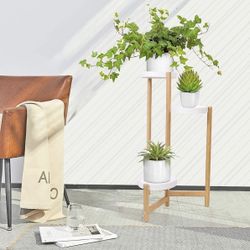 XJJ456-S Plant Stand Plant Stands Indoor, 3 Tier Tall Corner Plant Stand Holder & Plant Display