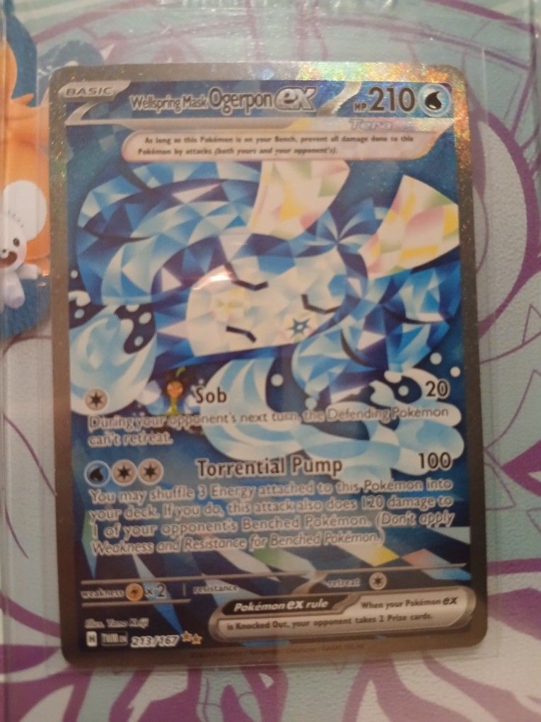 Wellspring Mask Ogerpon Ex Full Art