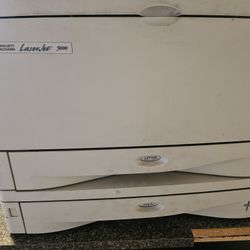 HP Laser Jet 5000 Printer with D-Link Router