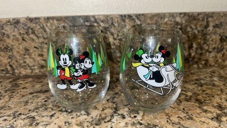 Disney Stemless Wine Glasses