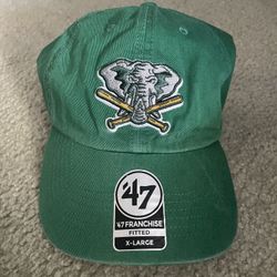 Oakland Athletics Hat Green