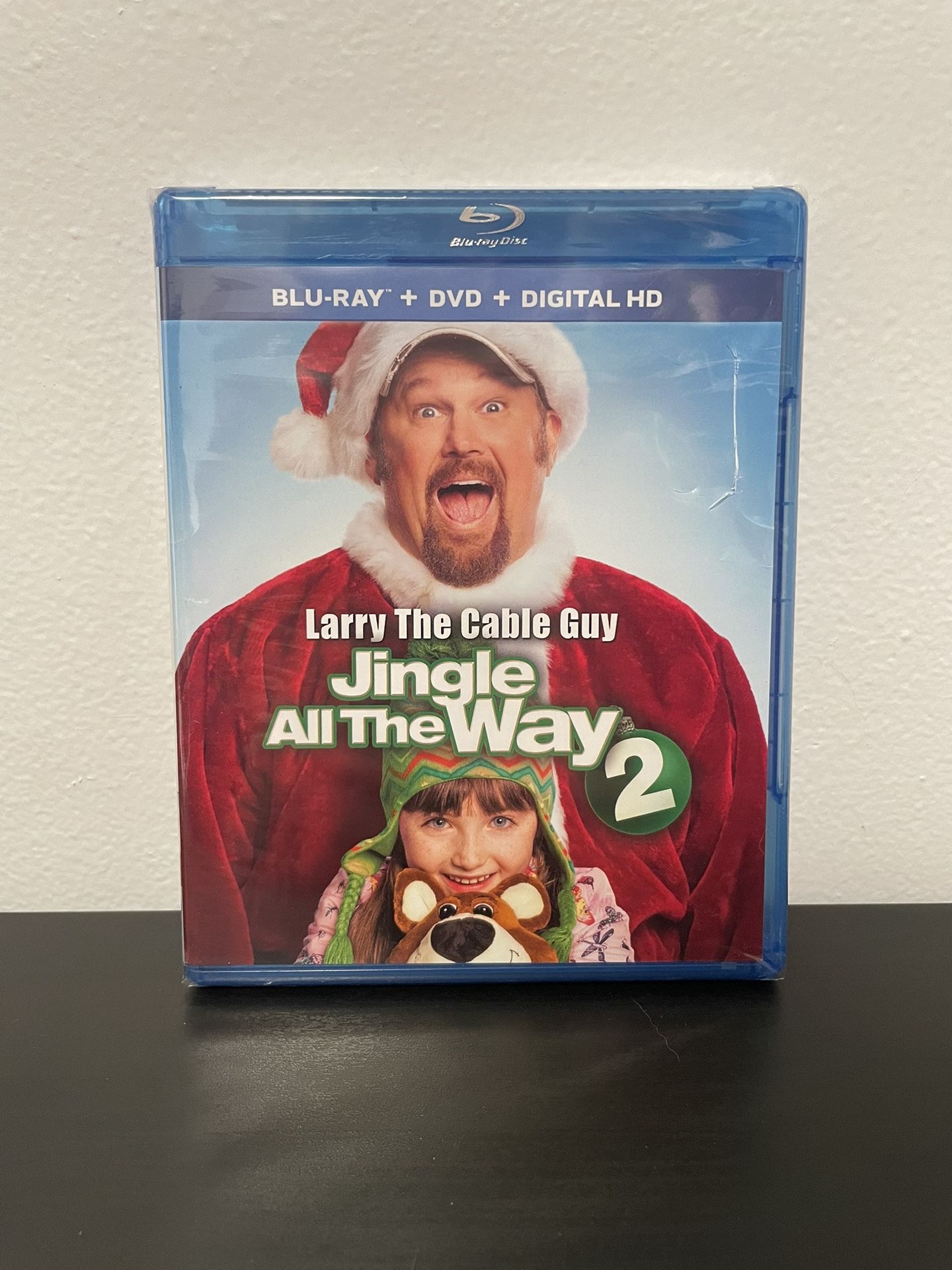 Jingle All The Way 2 Blu Ray DVD Combo NEW Christmas Larry The Cable Guy 2014