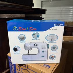 Michley® SS-700+ 16-Stitch Desktop Sewing Machine in White