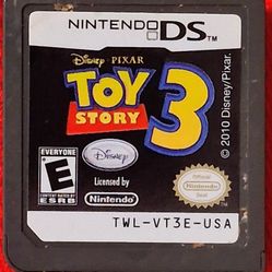 Toy Story 3 Nintendo DS Game Disney Pixar Kids Family Adventure Original Authentic Cartridge Tested Working