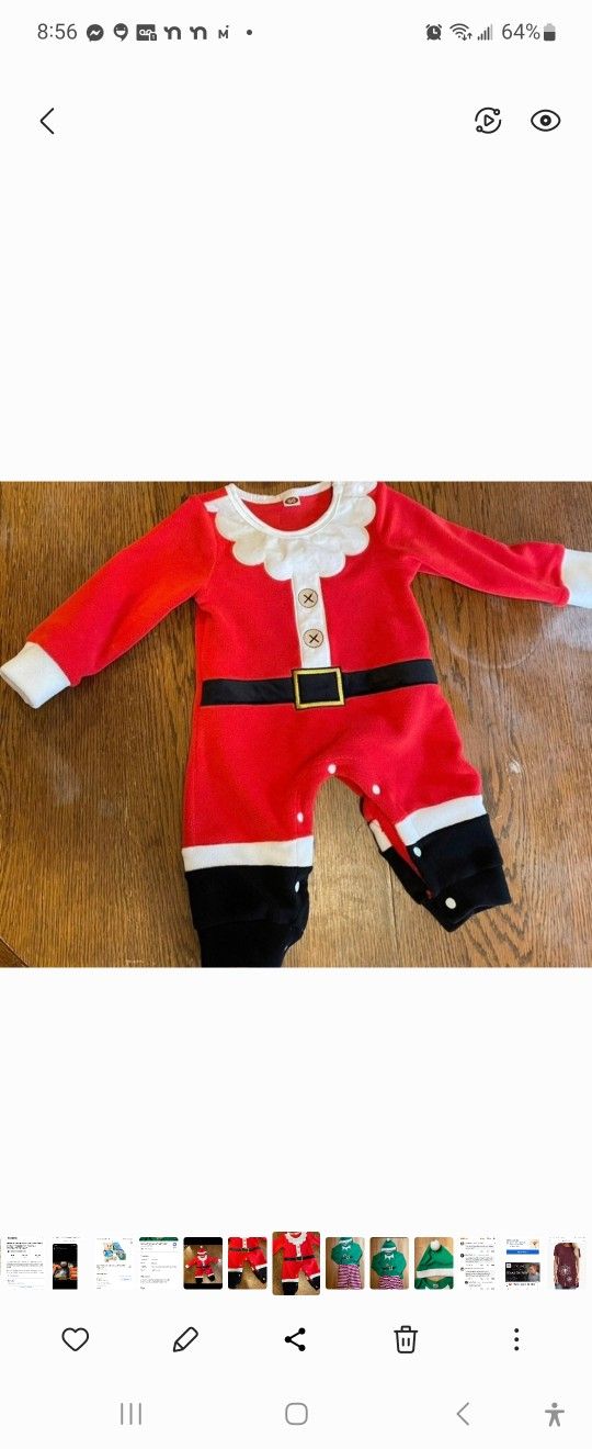 18 Month Santa Outfit