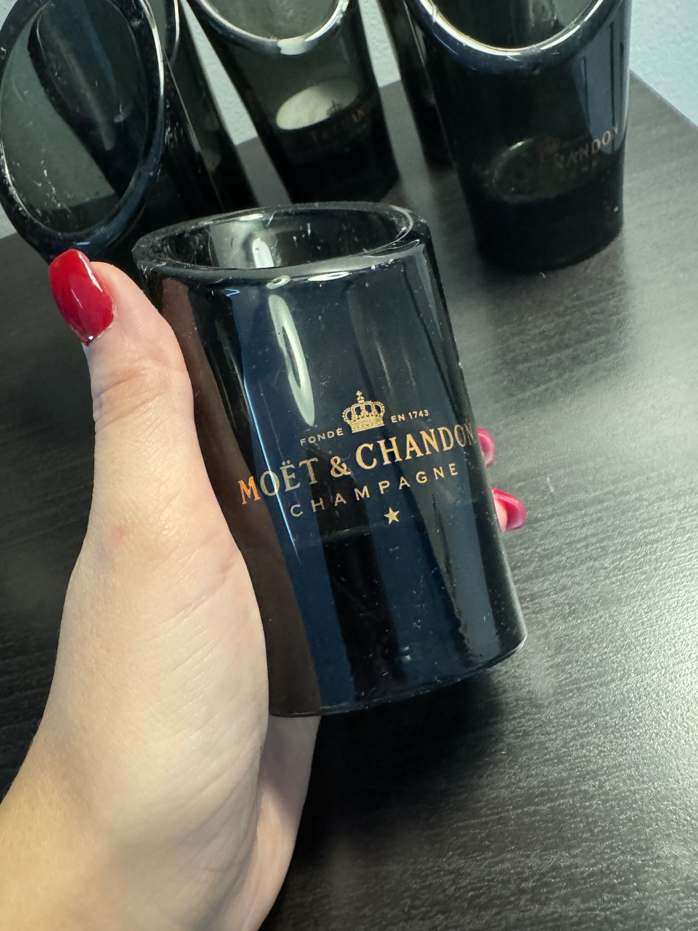Moët Chandon Candle Holders