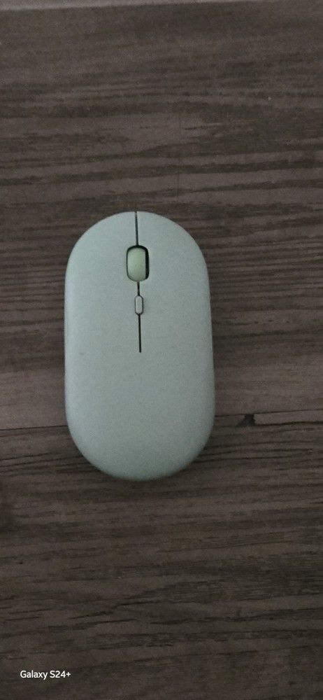 USB Wireless, Mint Green Mouse