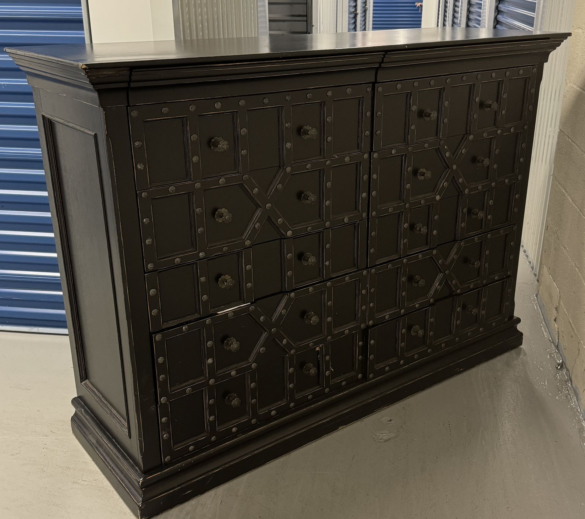 restoration hardware black dresser Four Hands Lendon 3 Drawer Restoration Hardware Blaine 5 Drawer
