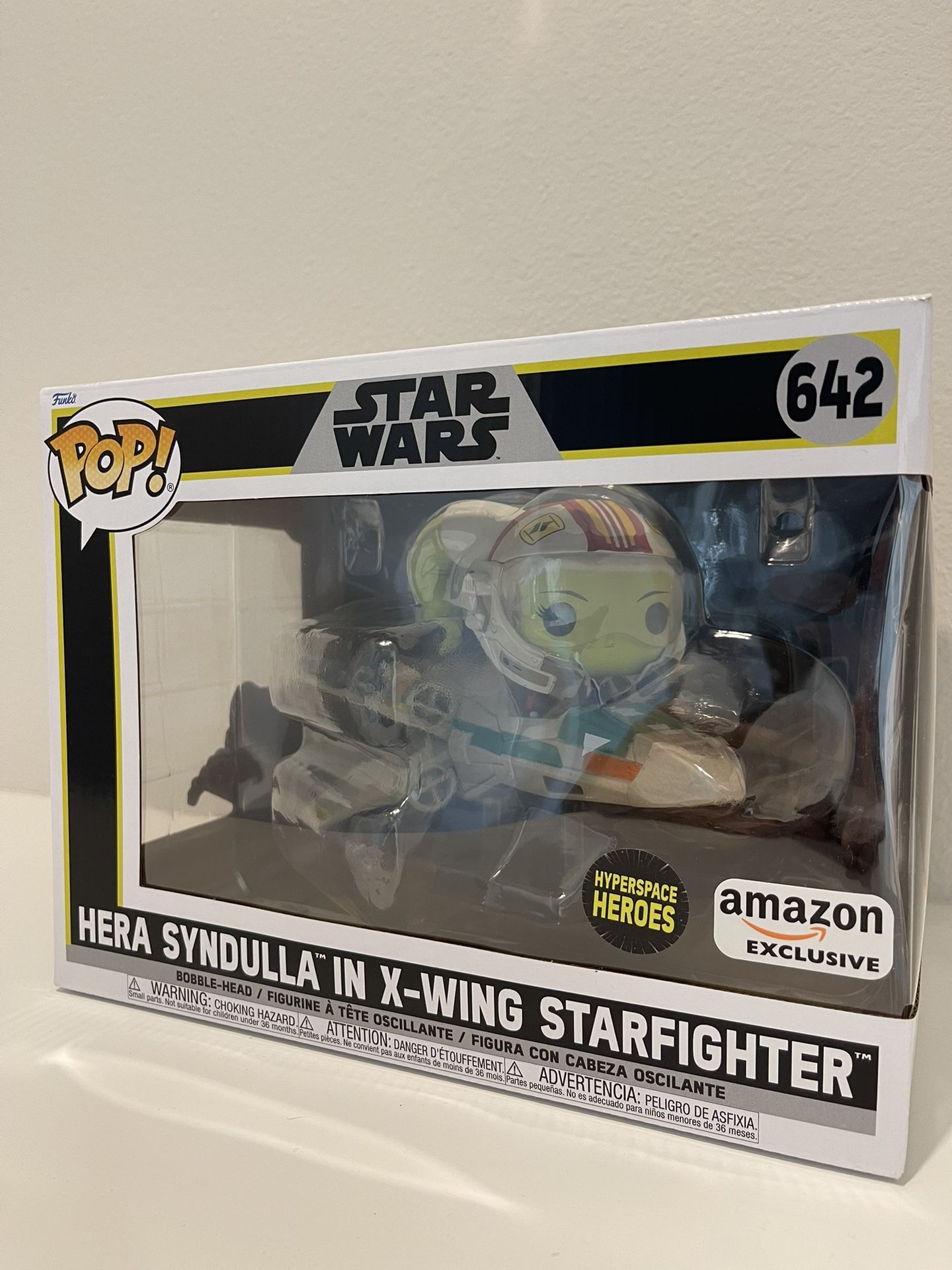 Funko Pop! Ride Super Deluxe: Star Wars Rebels Hyperspace Heroes - Hera Syndulla in X-Wing Starfighter, Amazon Exclusive