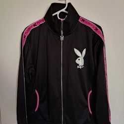 Playboy bunny Crystal Black Pink Jacket 