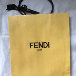 FENDI reusable Paper Bag