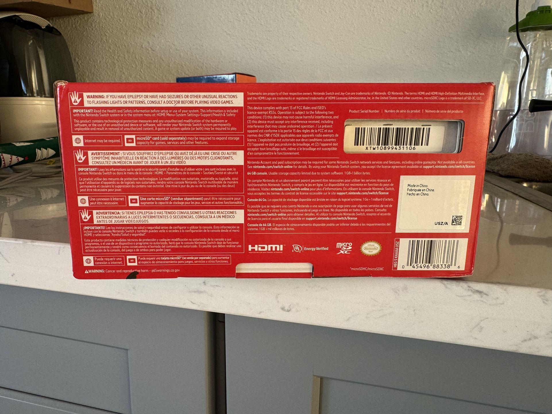 Nintendo Switch (OLED model) with White Joy Con Video games & Consoles