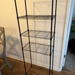 6 tier metal storage shelves 11"Deep X 21 width X 62.5 height