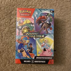 Pokémon Cards Journey Together RARE Booster Bundle Box