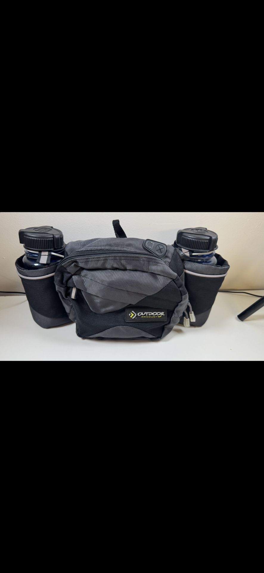 Outdoor Fanny Pack Two Jugs Plug-In Audio Headphone Firm