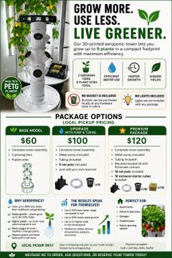 Aeroponic Growing Towers