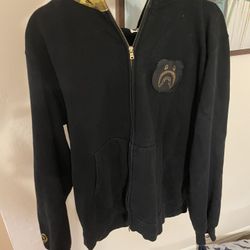 Bape Shark Bearbrick Full Zip-Up Hoodie 