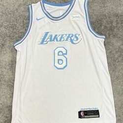 Los Angeles Lakers Lebron James #6 Basketball Jersey