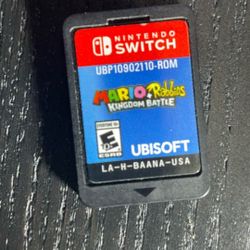 Mario Plus Rabbids Kingdom Battle for Nintendo Switch - CIB / complete in box