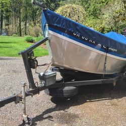 1983 17'3" ALUMAWELD GUIDE MODEL DRIFT BOAT