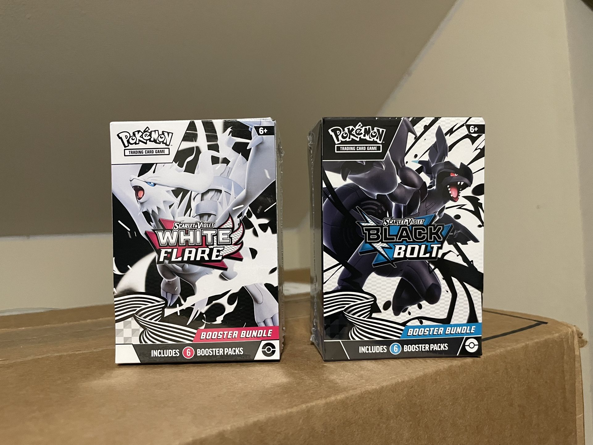 Black Bolt White Flare Booster Bundle