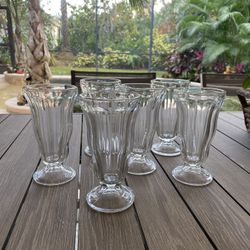 Old Fashion Milk Shake Glasses