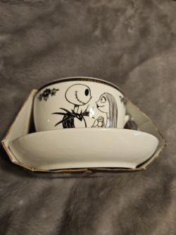 NBC Jack Skellington Cup and Saucer Set